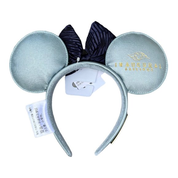 Disney Loungefly Cruise Line Blue Ear Hat Headband Wish DCL Inaugural Sailing main image 6